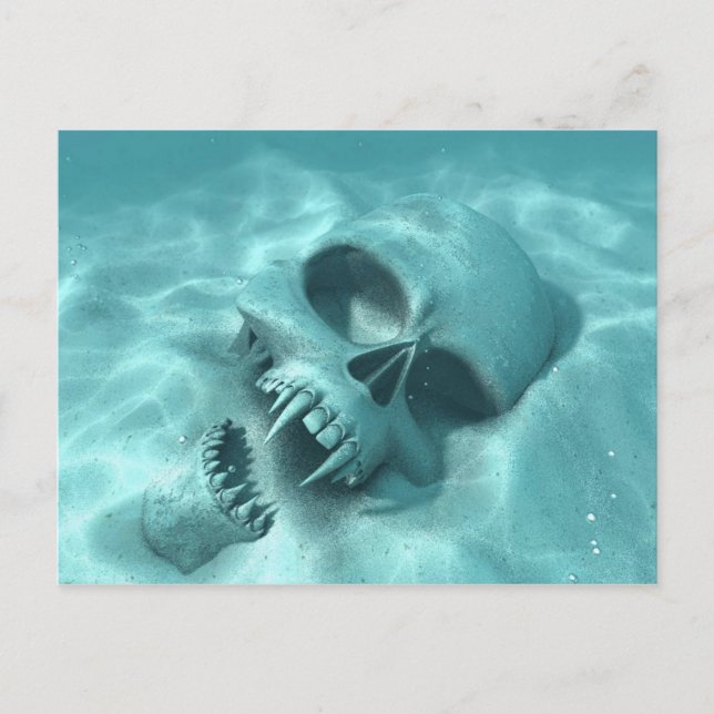 VAMPIRES CAN'T SWIM POSTCARD (Front)