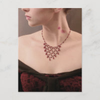 "Vampire's Kiss" - bite marks on her neck