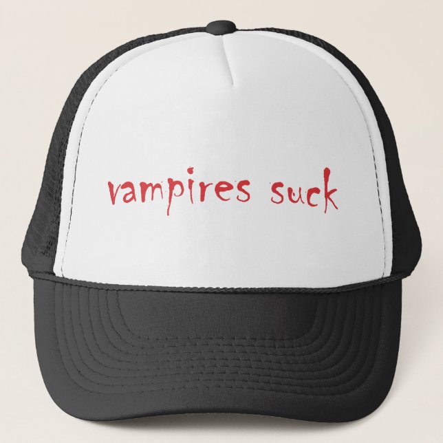 Vampires Suck! Trucker Hat (Front)