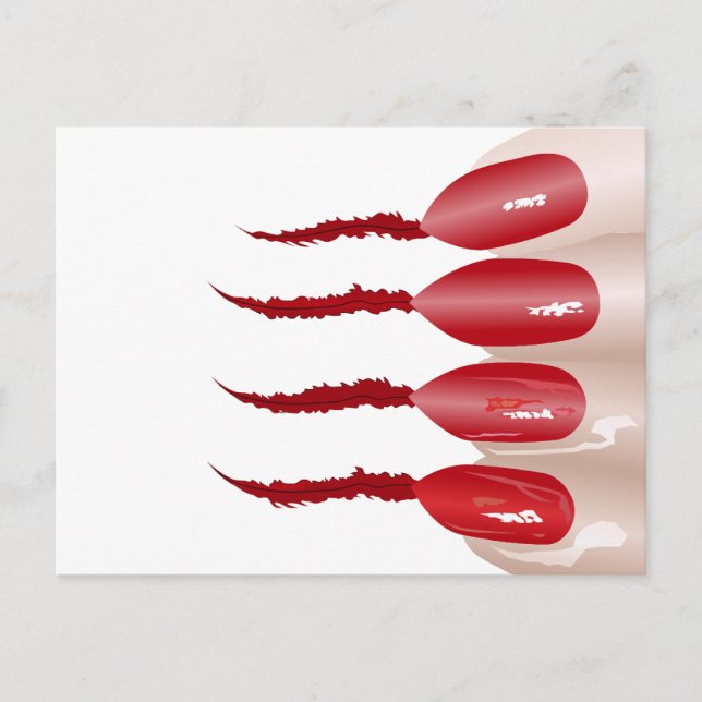 Vampirfinger Postcard (Front)