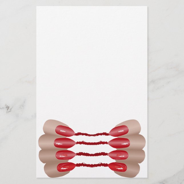 Vampirfinger V.2 Stationery (Front)