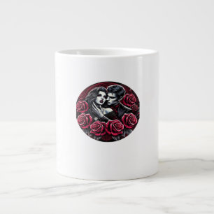 Vampiric Gothic Romance – Till Death Do Us In Clas Large Coffee Mug