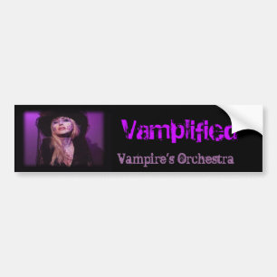 Vamplified Vampire's Orchestra Bumper Sticker
