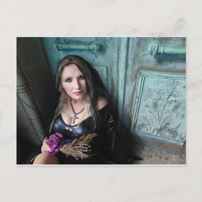 Vamplified Veiled Postcard (Front)