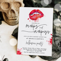 Vamps And Vampires Halloween Cocktail Party Soiree