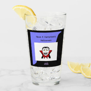 Vamptastic Halloween Glass Tumbler