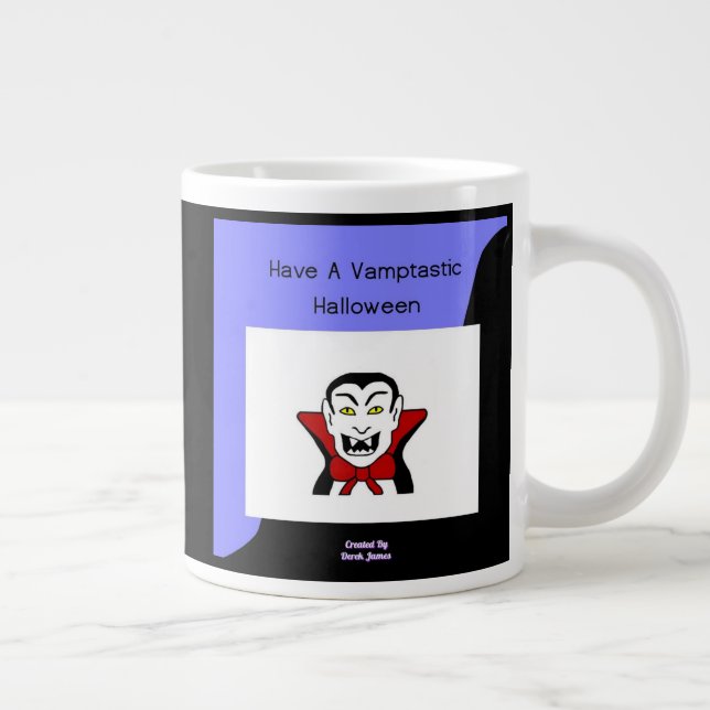 Vamptastic Halloween Jumbo Mug (Right)