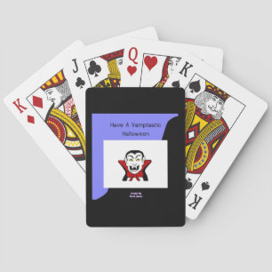 Vamptastic Halloween Playing Cards
