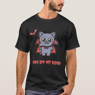 Vampurr Cute Cat Vampire T-Shirt