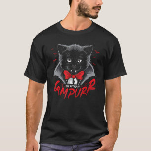 Vampurr Halloween Cat Vampire T-Shirt