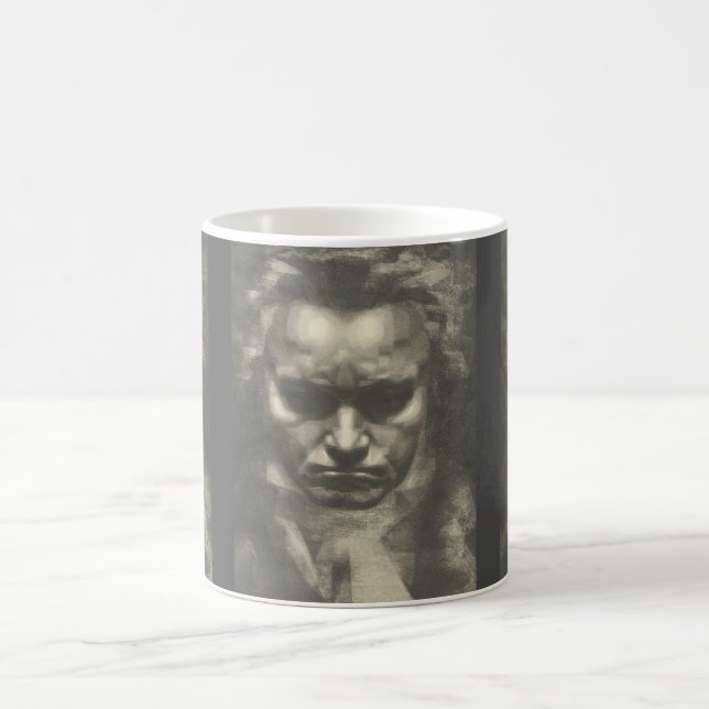 Van Beethoven portrait Coffee Mug (Center)