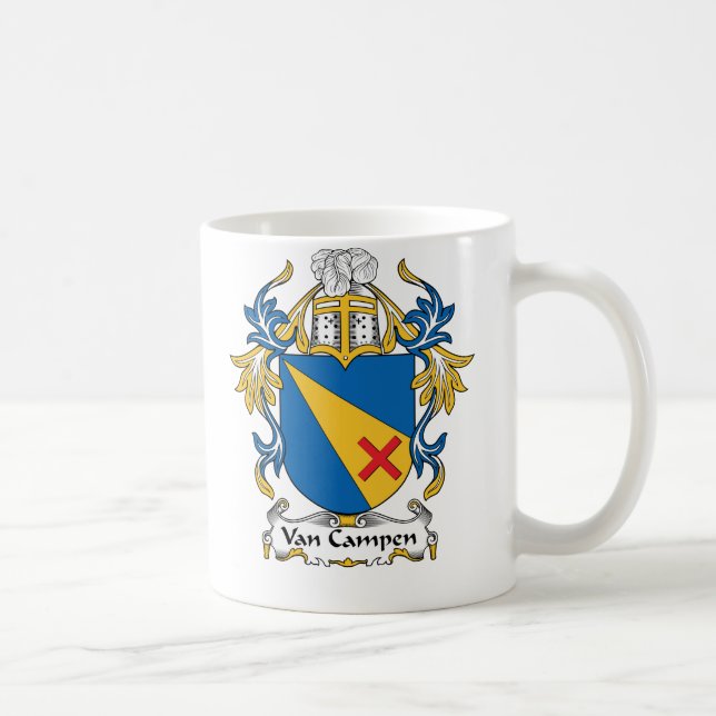 Van Campen Family Crest Coffee Mug (Right)