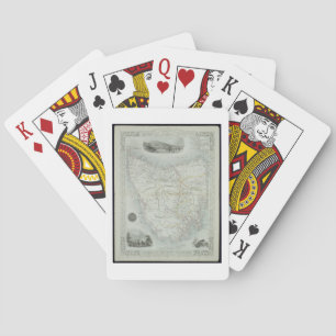 Van Diemen's Island or Tasmania, from a Series of Playing Cards