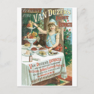 Van Duzers Extracts Postcard