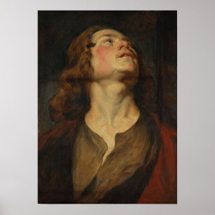 Van Dyck - Head Of Saint John Poster