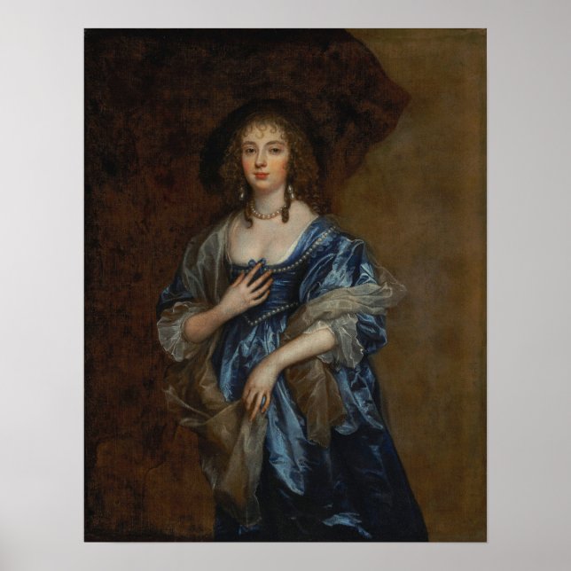 Van Dyck - Lady Traditionally Identified As Anne … Poster (Front)