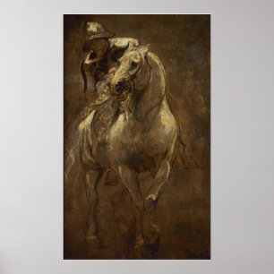 Van Dyck - Man On Horseback Poster