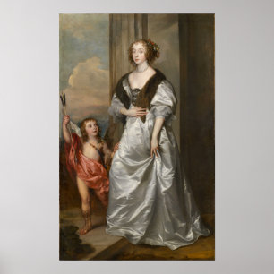Van Dyck - Mary Villiers As Venus Poster