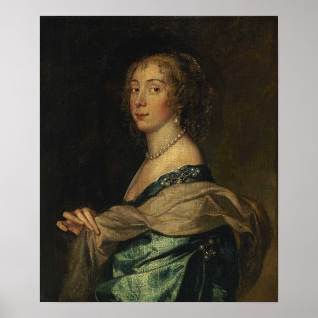 Van Dyck - Penelope Lady Bayning Later Lady Herbe… Poster (Front)