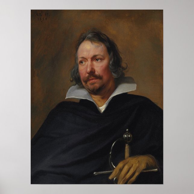 Van Dyck - Portrait Of A Cavalier Poster (Front)