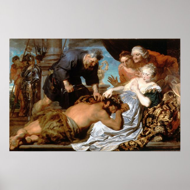 Van Dyck - Samson And Delilah Poster (Front)