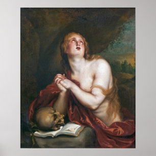 Van Dyck - The Penitent Magdalen Poster