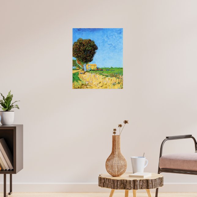 Van Gogh - A Lane Near Arles, Poster (Living Room 3)