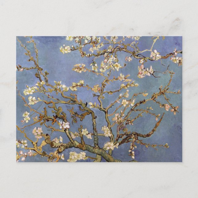 Van Gogh Almond Blossom Holiday Postcard (Front)