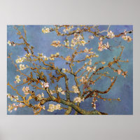 Van Gogh Almond Blossom Painting Poster