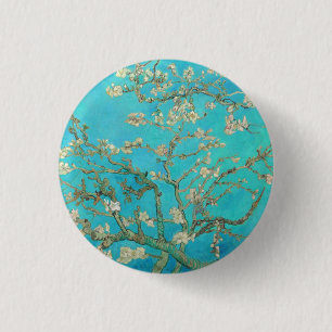Van Gogh Almond Blossoms 3 Cm Round Badge