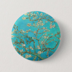 Van Gogh Almond Blossoms 6 Cm Round Badge
