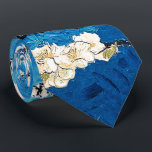 Van Gogh Almond Blossoms bright turquoise Tie<br><div class="desc">Bright Turquoise Van Gogh Almond Blossoms Gifts for Wedding Party, Baby Shower, or Spring Party: Whether you're preparing for a wedding, special event, or simply want to express your own personal style, this tie captures the essence of Vincent Van Gogh's classic art and coordinated style. Treat your groomsmen to a...</div>