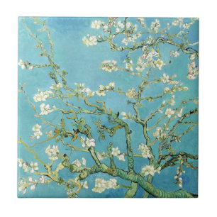 Van Gogh Almond Blossoms Ceramic Tile