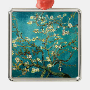 Van Gogh Almond Blossoms Classic Impressionism Metal Ornament