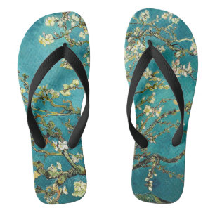 Van Gogh Almond Blossoms Classic Impressionism Thongs
