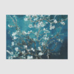 Van Gogh Almond Blossoms : Dark Teal Tissue Paper<br><div class="desc">Artist: Vincent Van Gogh
Title: Almond Blossoms
Altered by 2sweet4wordsDesigns/ PureVintage Love</div>