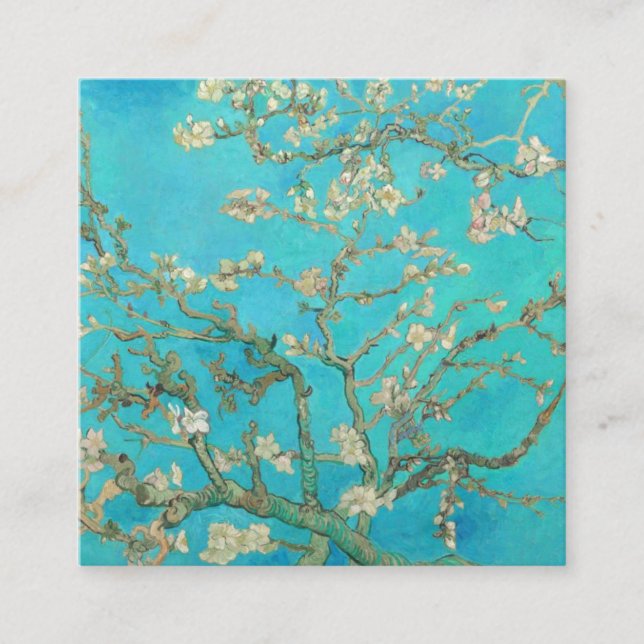 Van Gogh Almond Blossoms Enclosure Card (Front)