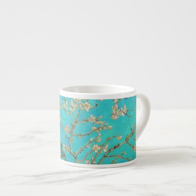Van Gogh Almond Blossoms Espresso Cup (Front Right)