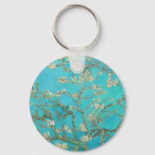 Van Gogh Almond Blossoms Key Ring