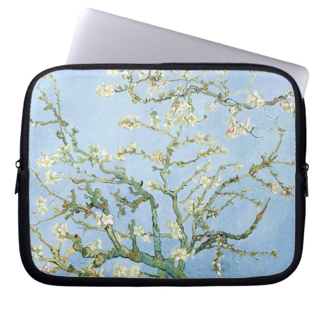 Van Gogh Almond Blossoms Laptop Sleeve (Front)