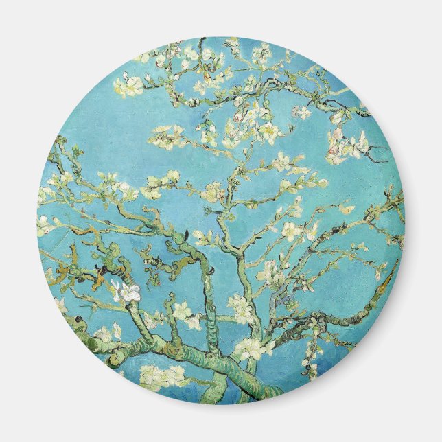 Van Gogh Almond Blossoms Magnet (Front)