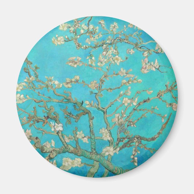 Van Gogh Almond Blossoms Magnet (Front)