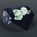 Van Gogh Almond Blossoms Midnight Blue Tie<br><div class="desc">Van Gogh Almond Blossoms Gifts for Wedding Party, Baby Shower, or Spring Party: Whether you're preparing for a wedding, special event, or simply want to express your own personal style, this tie captures the essence of Vincent Van Gogh's classic art and coordinated style. Treat your groomsmen to a gift they'll...</div>