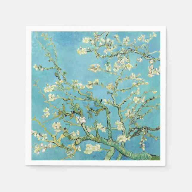 Van Gogh Almond Blossoms  Napkin (Front)