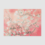 Van Gogh Almond Blossoms Peach Tissue Paper<br><div class="desc">"Gift wrapping that blossoms with warmth" Brighten up any gift with this delicate peachy pink tissue paper adorned with Van Gogh’s Almond Blossoms. The warm, cheerful background adds a touch of joy and femininity, while the fine art floral details elevate every package into something truly memorable. Perfect for weddings, spring...</div>