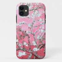 Van Gogh Almond Blossoms Pink Blue