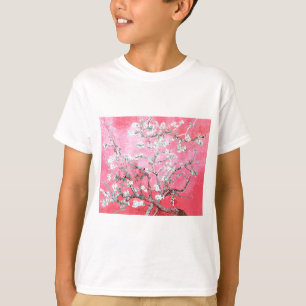 Van Gogh Almond Blossoms Pink Blue T-Shirt