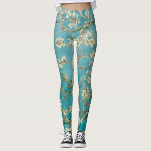 Van Gogh Almond Blossoms/Purple/St. Remy Leggings