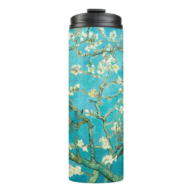 VAN GOGH Almond Blossoms Thermal Tumbler (Front)