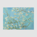 Van Gogh Almond Blossoms Tissue Paper<br><div class="desc">Artist: Vincent Van Gogh
 Title: Almond Blossoms
 altered colour by 2sweet4wordsDesigns
 
 vincent van gogh,  van gogh,  almond blossoms,  teal,  flowers ,  floral,  spring,  sophisticated,  decor</div>